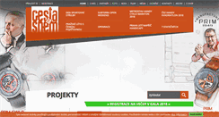 Desktop Screenshot of cestazasnem.cz